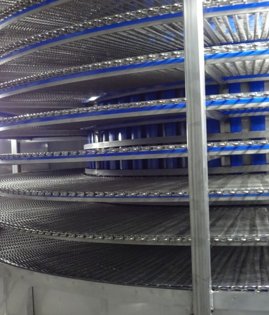 lomax spiral freezer stack thailand case study