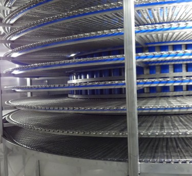 lomax spiral freezer stack thailand case study