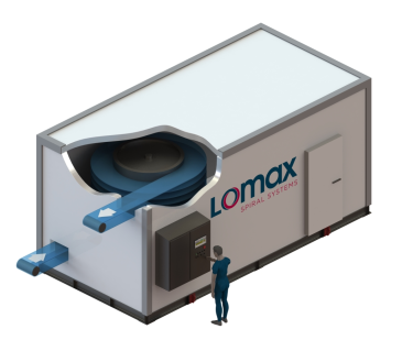 lomax news freezer and spiral chiller compact system