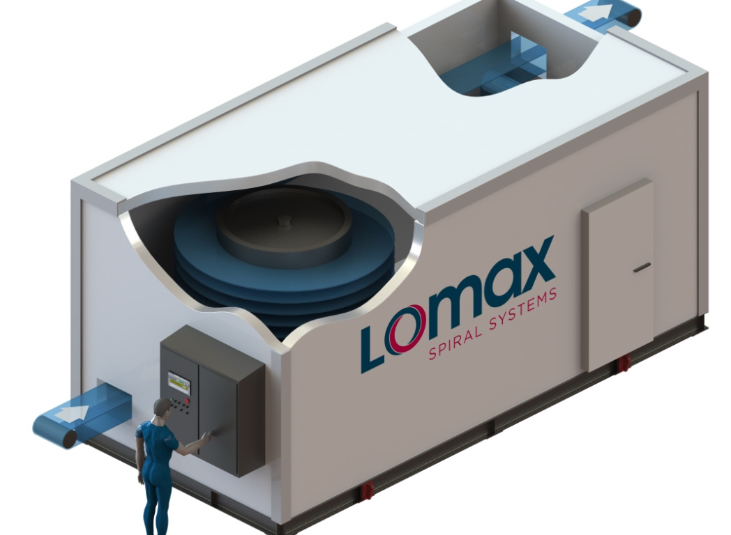 lomax news spiral chiller for irish bakery