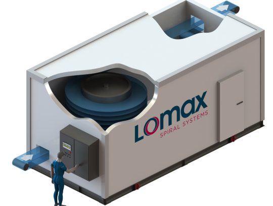 lomax news spiral chiller for irish bakery