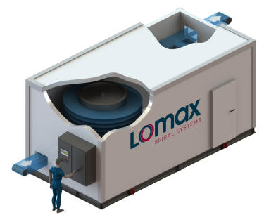 lomax news spiral chiller for irish bakery